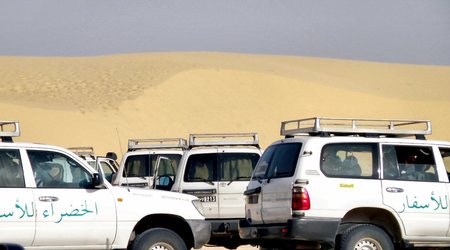 Sahara-'Rally Dakar stop' – Tunezja