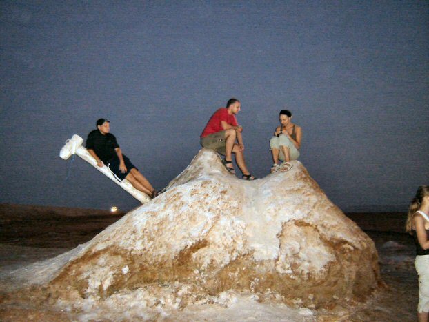 Sahara-słone  jezioro  Shot Djerid