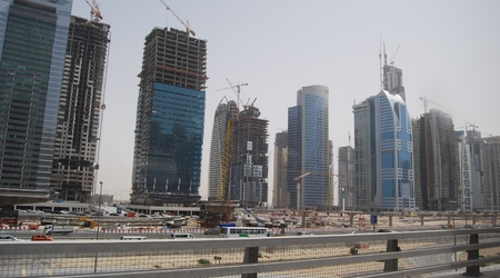 Dubaj to jeden wielki plac budowy. – Zjednoczone Emiraty Arabskie