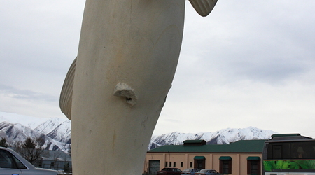 pomnik? – Christchurch, Nowa Zelandia
