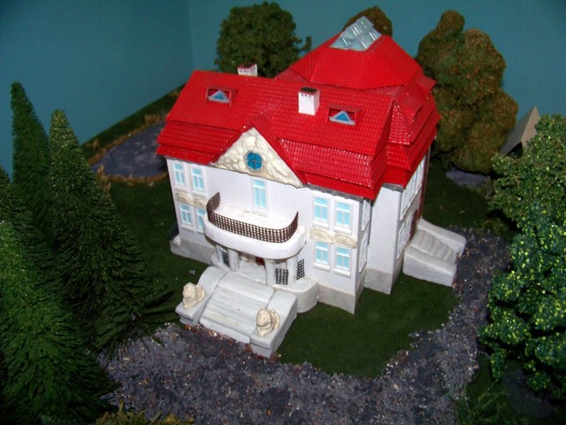Makieta pałacyku