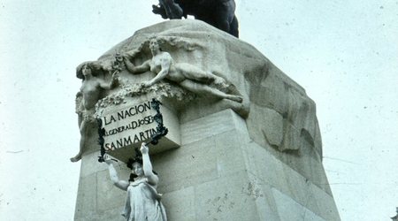 Lima- pomnik  San  Martina-  masona- tworcy  niepodległości – Peru