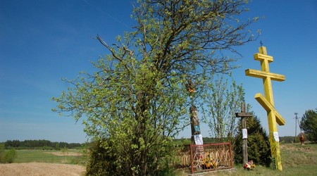 Krzyże przydrożne – Podlasie, Polska