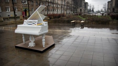 Aleja Róż  -  Projekt "Chopin w mieście". – Nowa Huta, Polska