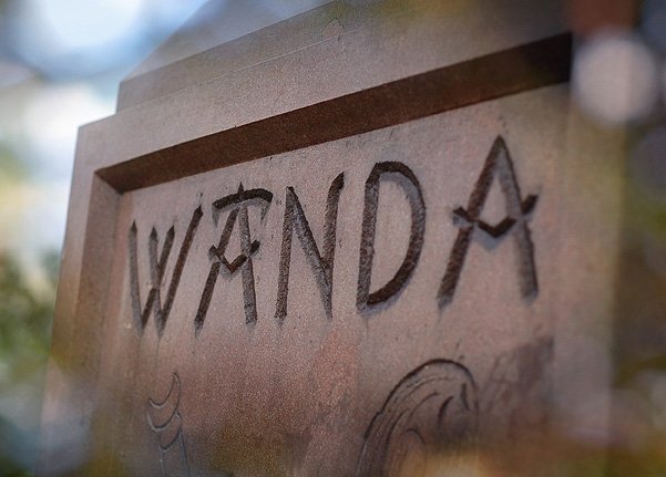 Detal kopca Wandy.