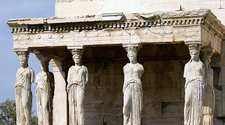 Ateny Erechtejon portyk kariatyd – Grecja