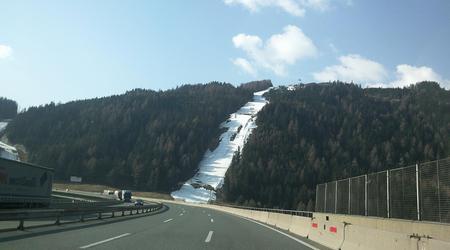 Przełęcz w Alpach – Brenner, Austria