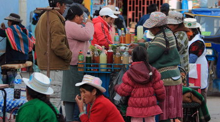 coś na ciepło – Chivay, Peru