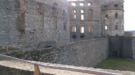 Ruiny zamku Krzyżtopór (Ujazd) – Iwaniska, Polska