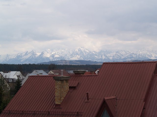 Widok na Tatry