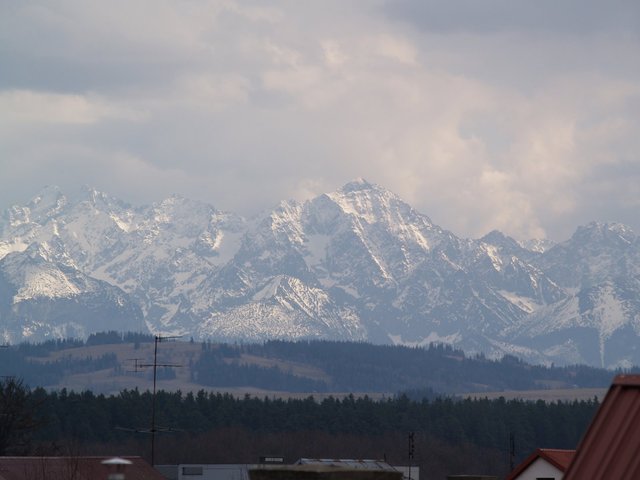 Widok na Tatry