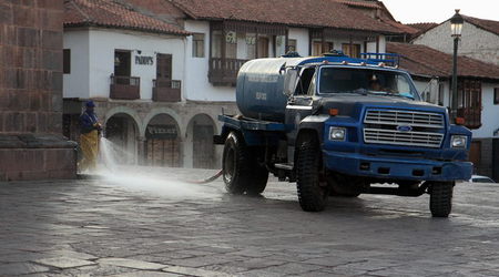 sprzątanie – Cusco, Peru