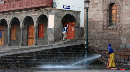 sprzątanie – Cusco, Peru
