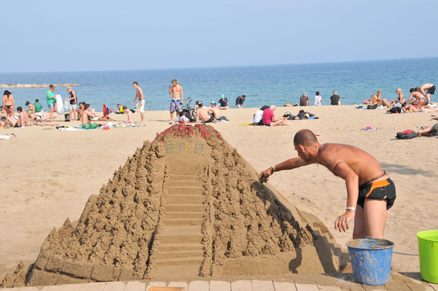 Dsc 1620 plaża Barceloneta
