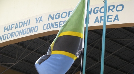 Ngorongoro - brama wejściowa – Tanzania
