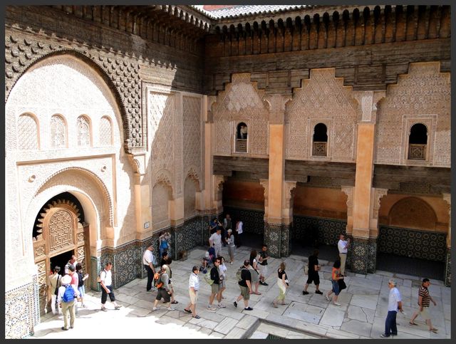 Marrakesz - medresa Ali ben Jusufa