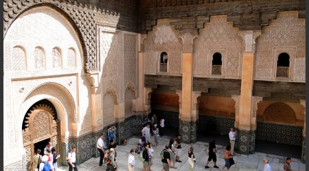 Marrakesz - medresa Ali ben Jusufa – Maroko