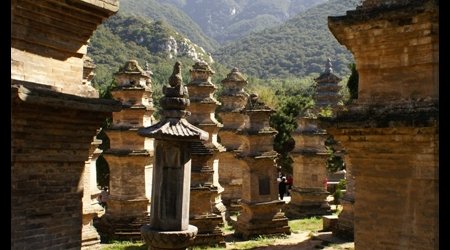 Stupy Klasztor Shaolin – Luoyang, Chiny