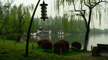 Hangzhou - Park przy Jeziorze Zachodnim – Chiny