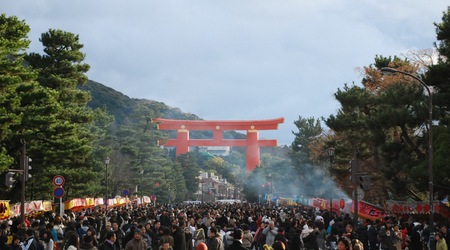 Kioto, idac w kierunku Kyiomizu – Japonia