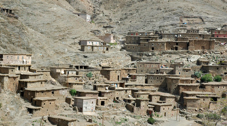 W drodze z przeleczy Tizi-n-tichka do Ouarzazate. – Merzouga, Maroko