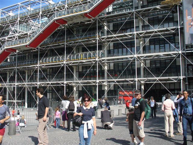 Centrum Georges Pompidou.
