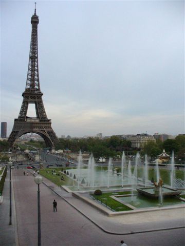 Wieża Eiffla od Trocadero