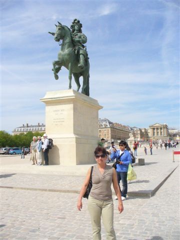 Wersal - pomnik Króla Słońce