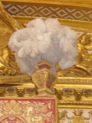 Pałac w Wersalu - królewska sypialnia