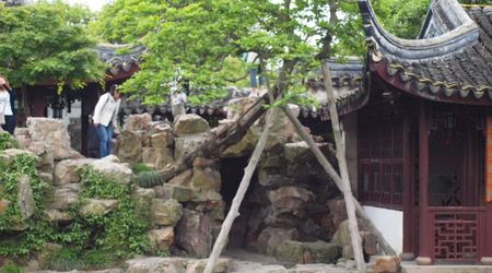 Ogród Mistrza Sieci -  skały, pawilony  i rośliny – Suzhou, Chiny