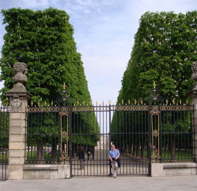 Wejście do Ogrodów Luksemburskich