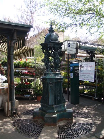 Fontanna przy ptasim targu