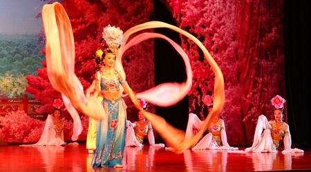 Taniec z szarfami – Xian, Chiny