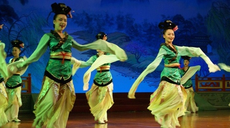 Zielony taniec – Xian, Chiny