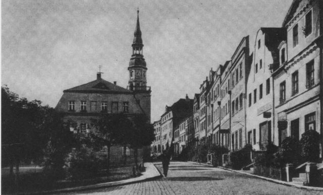 Rynek w Bolkowie za dawnych lat