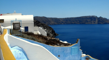 pocztówkowe Santorini – Grecja