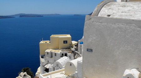 pocztówkowe Santorini – Grecja
