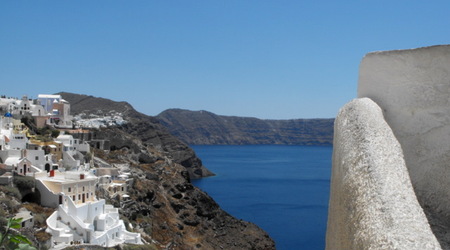 pocztówkowe Santorini – Grecja