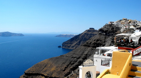 pocztówkowe Santorini – Grecja