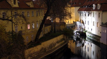 młyn nad Certovką – Praga, Republika Czeska