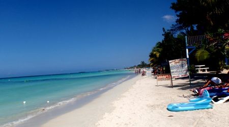 morze piasek eeeeh – Negril, Jamajka