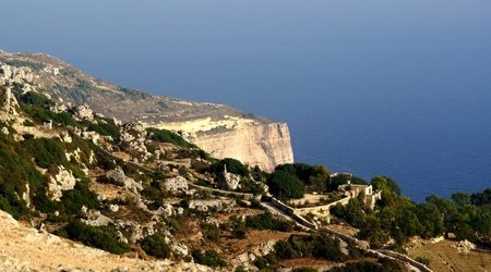 Klify Dingli na południowym brzegu Malty – Malta