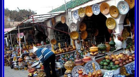 Bogactwo kolorow i geometrycznych wzorow – Safi, Maroko