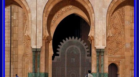 Jedna z bram swiatyni – Casablanca, Maroko