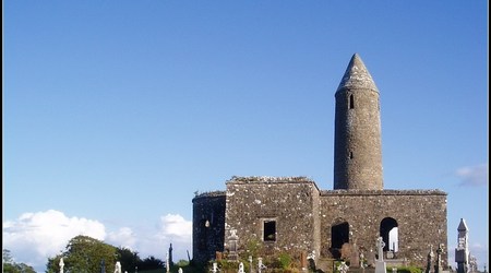 Turlach Round Tower – Glendalough, Irlandia