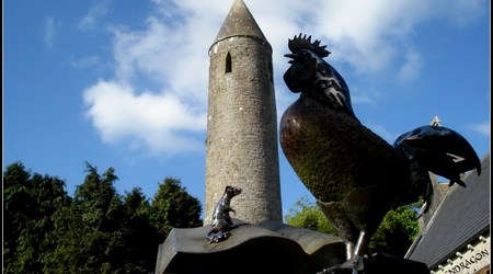 Timahoe Round Tower – Glendalough, Irlandia
