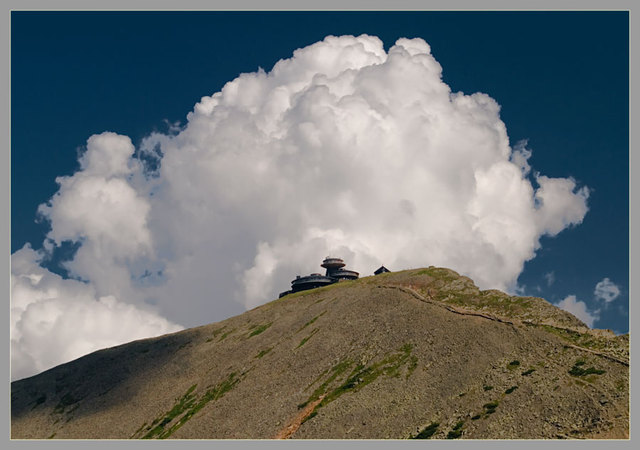Najwyższy szczyt Karkonoszy 