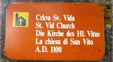 cerkiew - wyspa Krk – Chorwacja