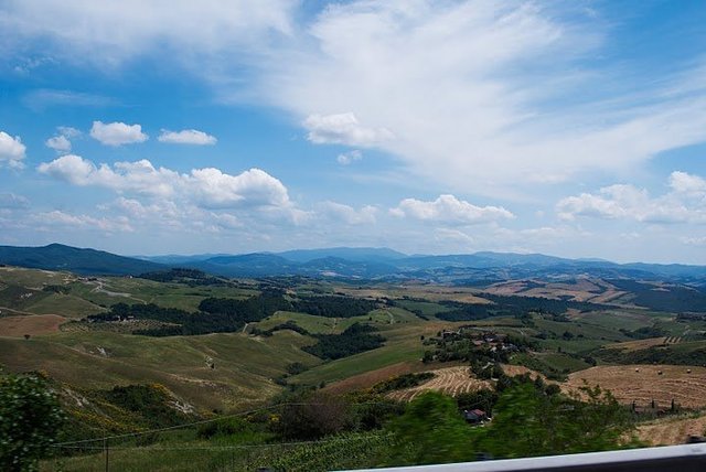 typical Tuscany view 