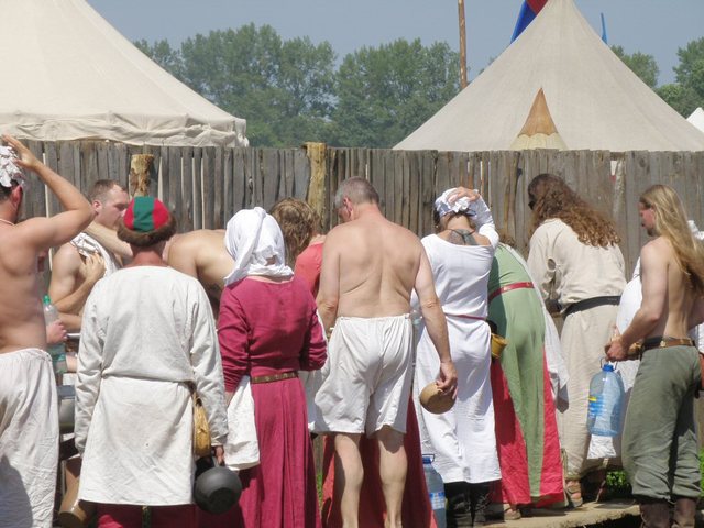 Grunwald 2010 - bohaterzy od  tyłu